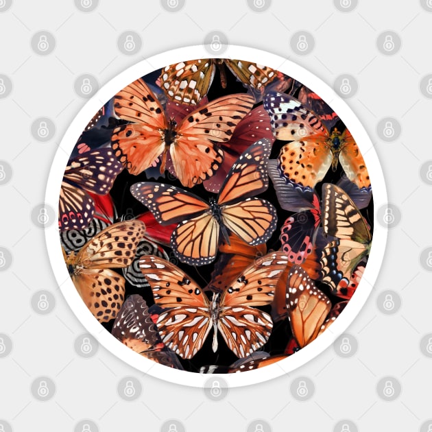 Butterflies Magnet by CatyArte